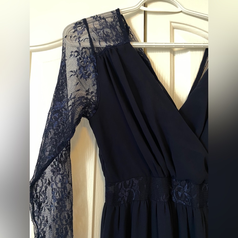 Long sleeve maxi dress